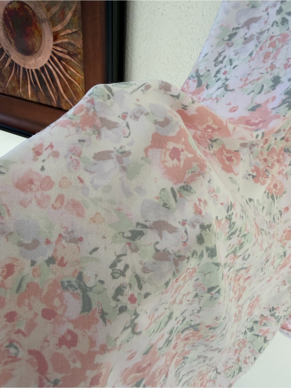 H&M Floral Maxi Dress in Pink and Mint - Picture 8 of 11